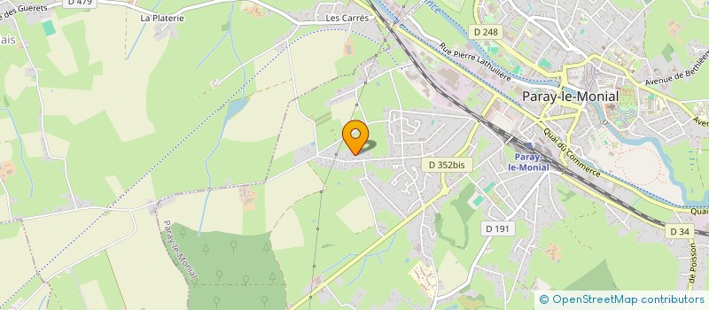 localisation de l'entreprise MELANIS  PARAY-LE-MONIAL