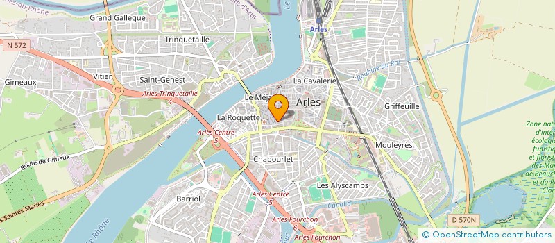 localisation de l'entreprise MELANO à ARLES