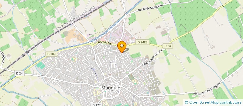 localisation de l'entreprise MELANO  MAUGUIO