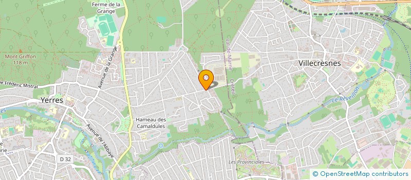 localisation de l'entreprise MELANY  YERRES