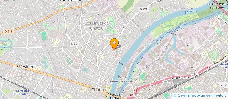 localisation de l'entreprise MELAPO  CHATOU