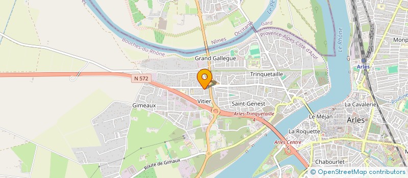 localisation de l'entreprise MELARIAN à ARLES