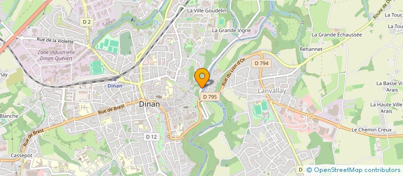 localisation de l'entreprise MELARIAN  DINAN