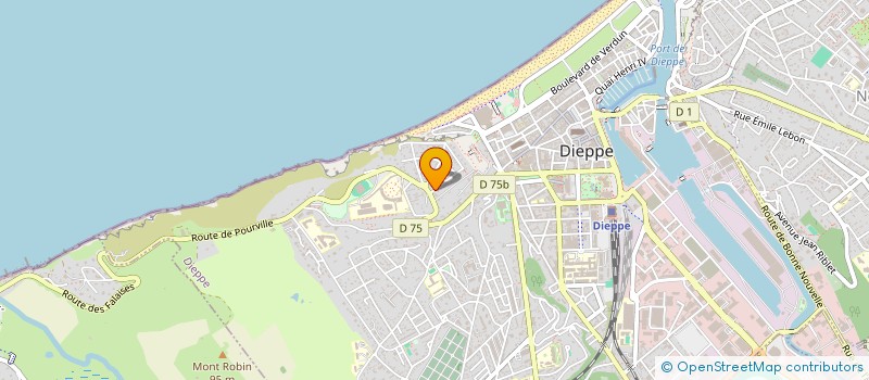 localisation de l'entreprise MELARO  DIEPPE