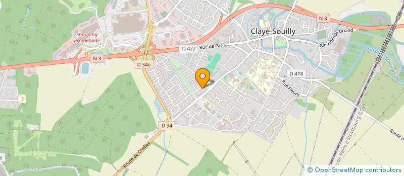 localisation de l'entreprise MELASKA  CLAYE-SOUILLY