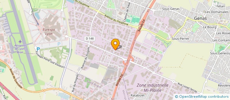 localisation de l'entreprise MELAUTO  CHASSIEU