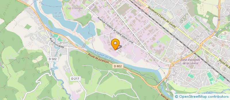 localisation de l'entreprise MELAUTO  LONS