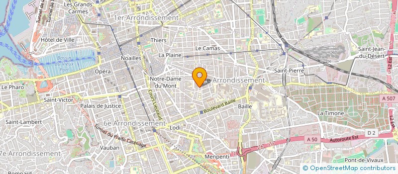 localisation de l'entreprise MELAV INDUSTRIE à MARSEILLE