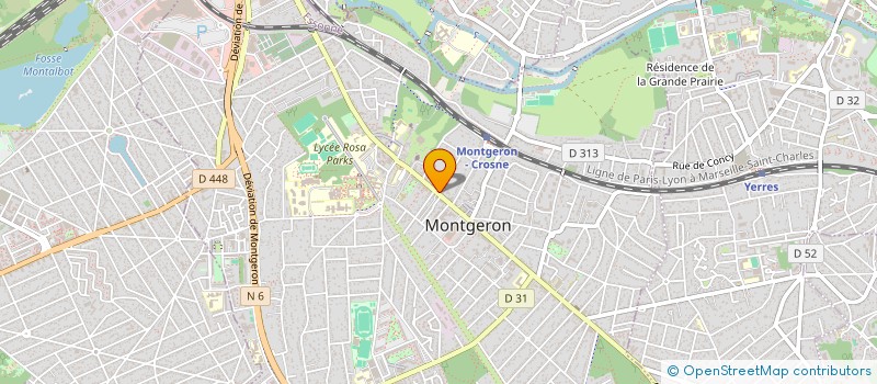 localisation de l'entreprise MELAVIE à MONTGERON