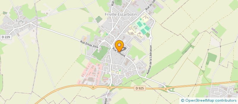 localisation de l'entreprise MELBA à FRIVILLE-ESCARBOTIN