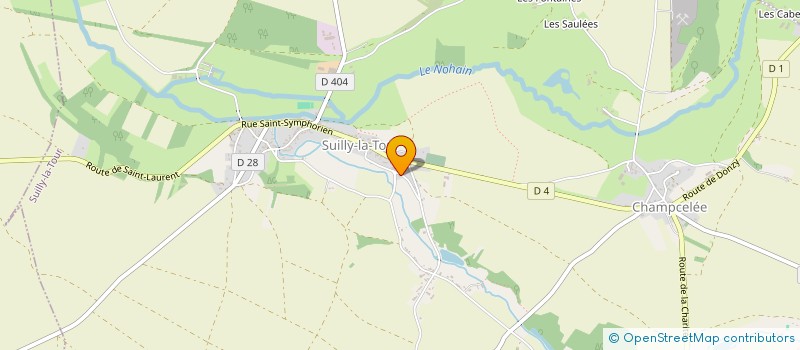 localisation de l'entreprise MELBA  SUILLY-LA-TOUR