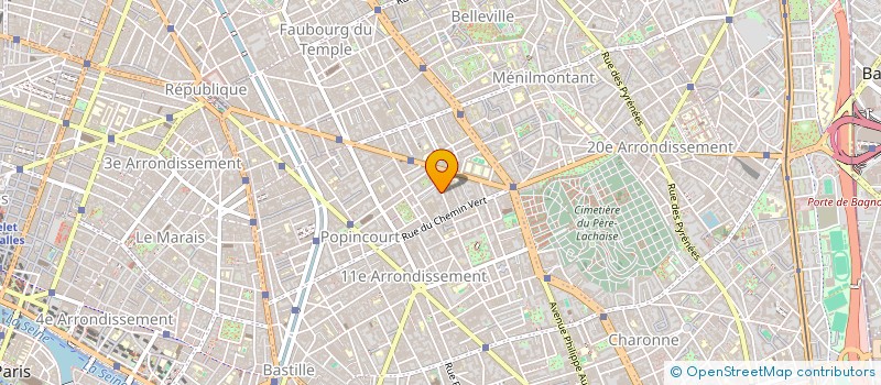 localisation de l'entreprise MELBA AUTO à PARIS