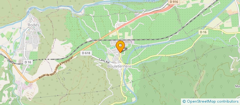 localisation de l'entreprise MELBA INTERNATIONAL SARL  BOULETERNERE