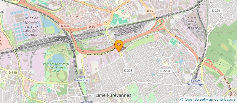localisation de l'entreprise MELBAPA à LIMEIL-BREVANNES