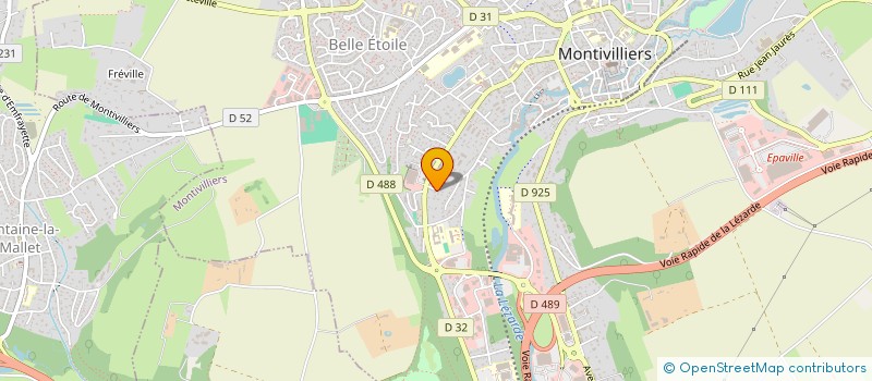 localisation de l'entreprise MELBAPRSL  MONTIVILLIERS