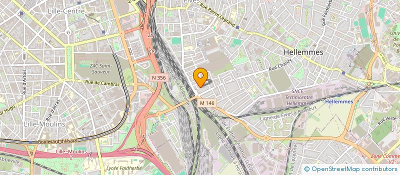 localisation de l'entreprise MELBAT à LILLE