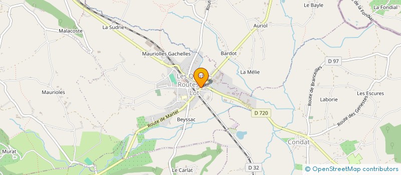 localisation de l'entreprise MELBEN  LE VIGNON-EN-QUERCY