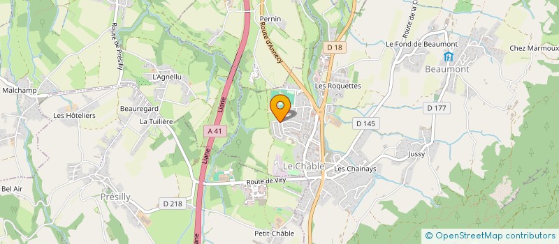 localisation de l'entreprise MELBEPERF  BEAUMONT