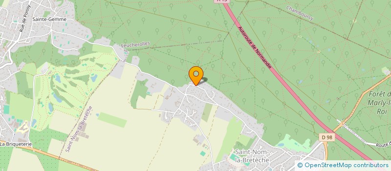 localisation de l'entreprise MELCAM IMMOBILIER  SAINT-NOM-LA-BRETECHE