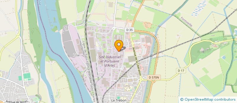 localisation de l'entreprise MELCHIOR 18  ARLES