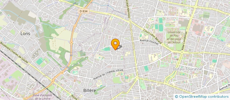 localisation de l'entreprise MELCHIOR à BILLERE