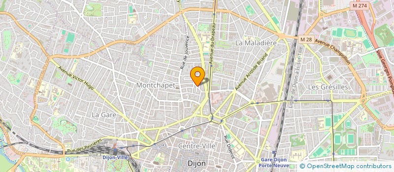 localisation de l'entreprise MELCHIOR  DIJON