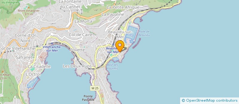 localisation de l'entreprise MELCHIOR à BEAULIEU-SUR-MER