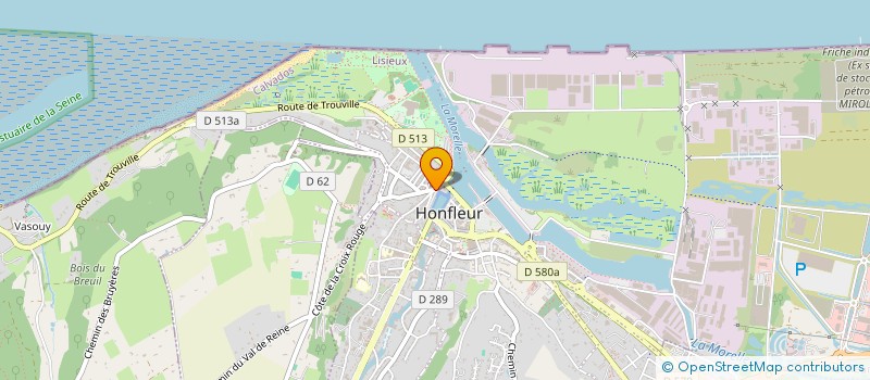 localisation de l'entreprise MELCHIOR à HONFLEUR