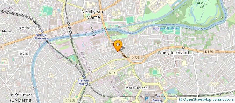 localisation de l'entreprise MELCO à NOISY-LE-GRAND