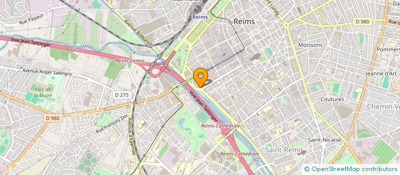 localisation de l'entreprise MELCO à REIMS