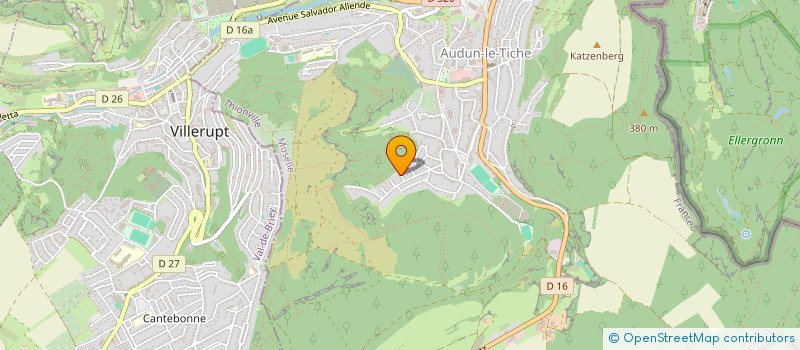 localisation de l'entreprise MELCO SCI  AUDUN-LE-TICHE