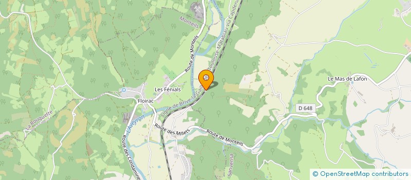 localisation de l'entreprise MELDEWEST  VILLEFRANCHE-DE-ROUERGUE