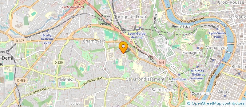 localisation de l'entreprise MELE PLATRERIE PEINTURE à LYON
