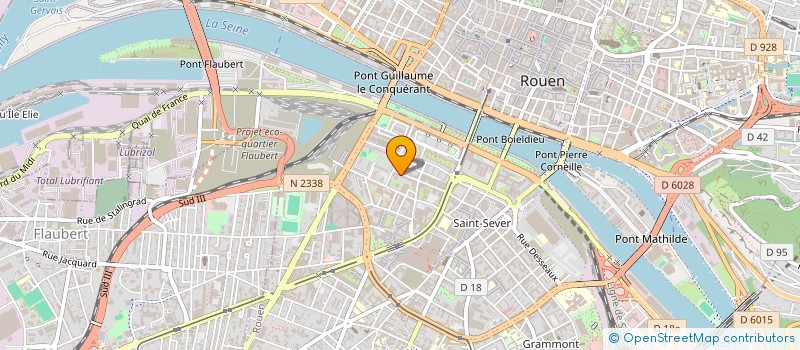 localisation de l'entreprise MELEC à ROUEN
