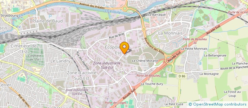 localisation de l'entreprise MELECTOP  CESSON-SEVIGNE