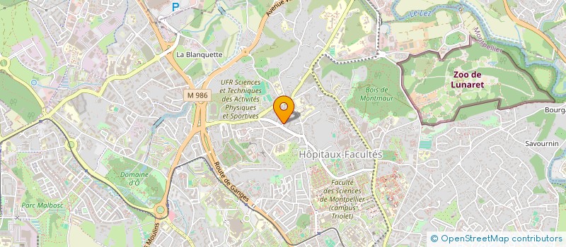 localisation de l'entreprise MELEDO à MONTPELLIER
