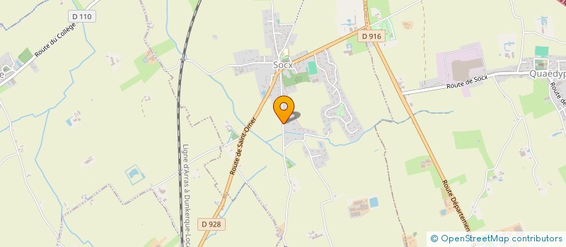 localisation de l'entreprise MELEGNANO à SOCX