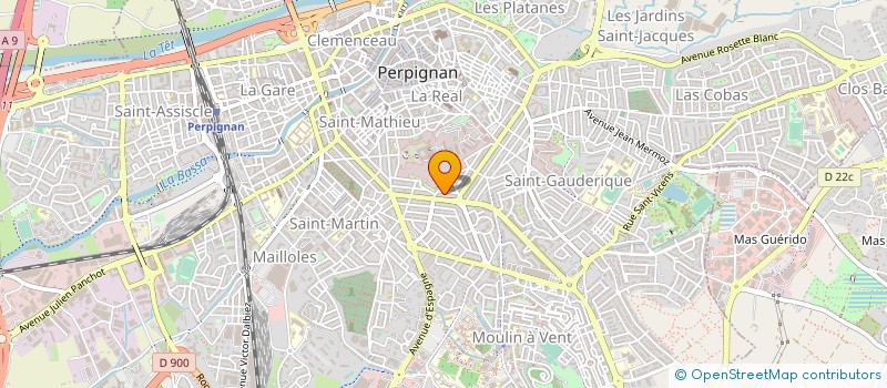 localisation de l'entreprise MELEJIM  PERPIGNAN