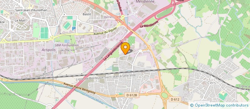 localisation de l'entreprise MELEK  VILLENEUVE-LES-BEZIERS