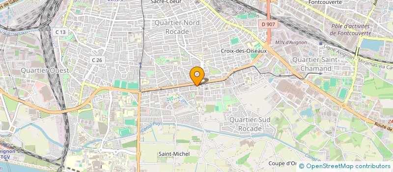 localisation de l'entreprise MELEK CONSTRUCTION  AVIGNON