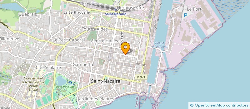 localisation de l'entreprise MELEK HEAD SPA  SAINT-NAZAIRE