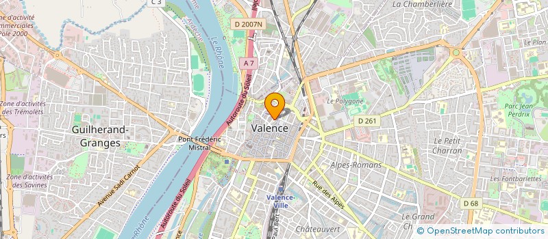 localisation de l'entreprise MELENZA CORP à VALENCE