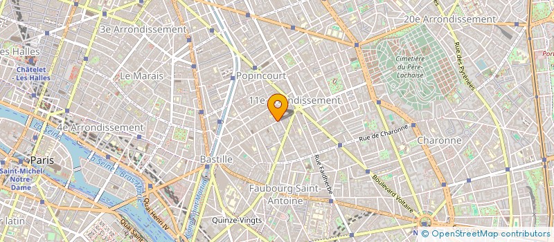 localisation de l'entreprise MELENZO COIFFURE  PARIS