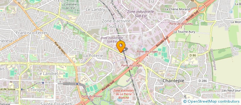 localisation de l'entreprise MELESSE  RENNES