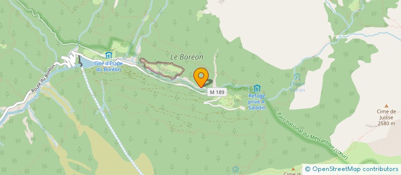 localisation de l'entreprise MELEZE  SAINT-MARTIN-VESUBIE