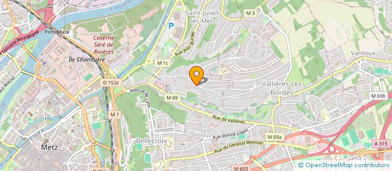localisation de l'entreprise MELEZES à SAINT-JULIEN-LES-METZ