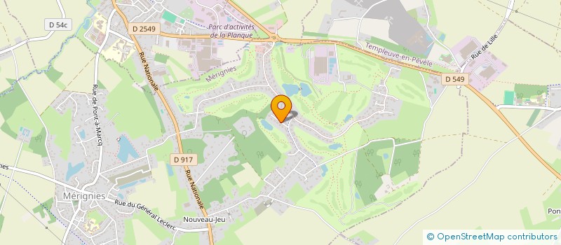 localisation de l'entreprise MELFIPAR  MERIGNIES