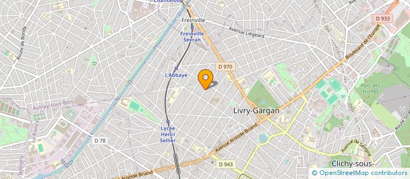 localisation de l'entreprise MELFLOROM à LIVRY-GARGAN