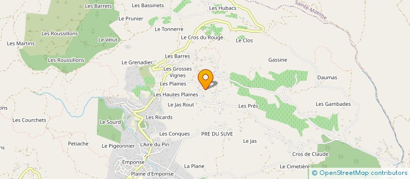 localisation de l'entreprise MELGANELLE FERMETURES  DRAGUIGNAN