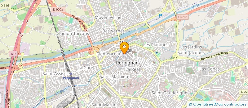 localisation de l'entreprise MELGAR CUT  PERPIGNAN